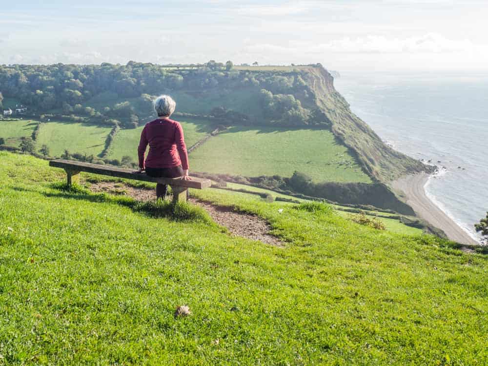 hiking the jurassic coast in england