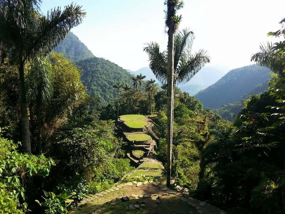 trekking to the lost city in colombia