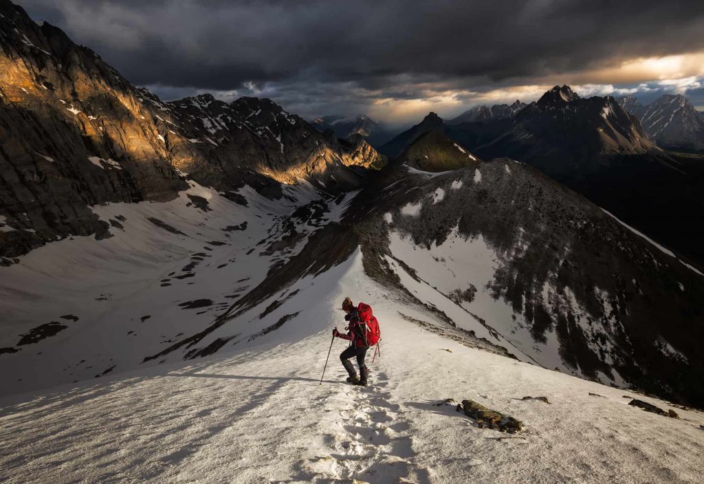 trekking K County BANFF alberta canada