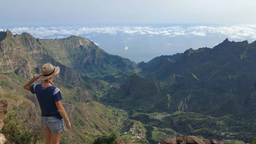 hiking on cape verde island